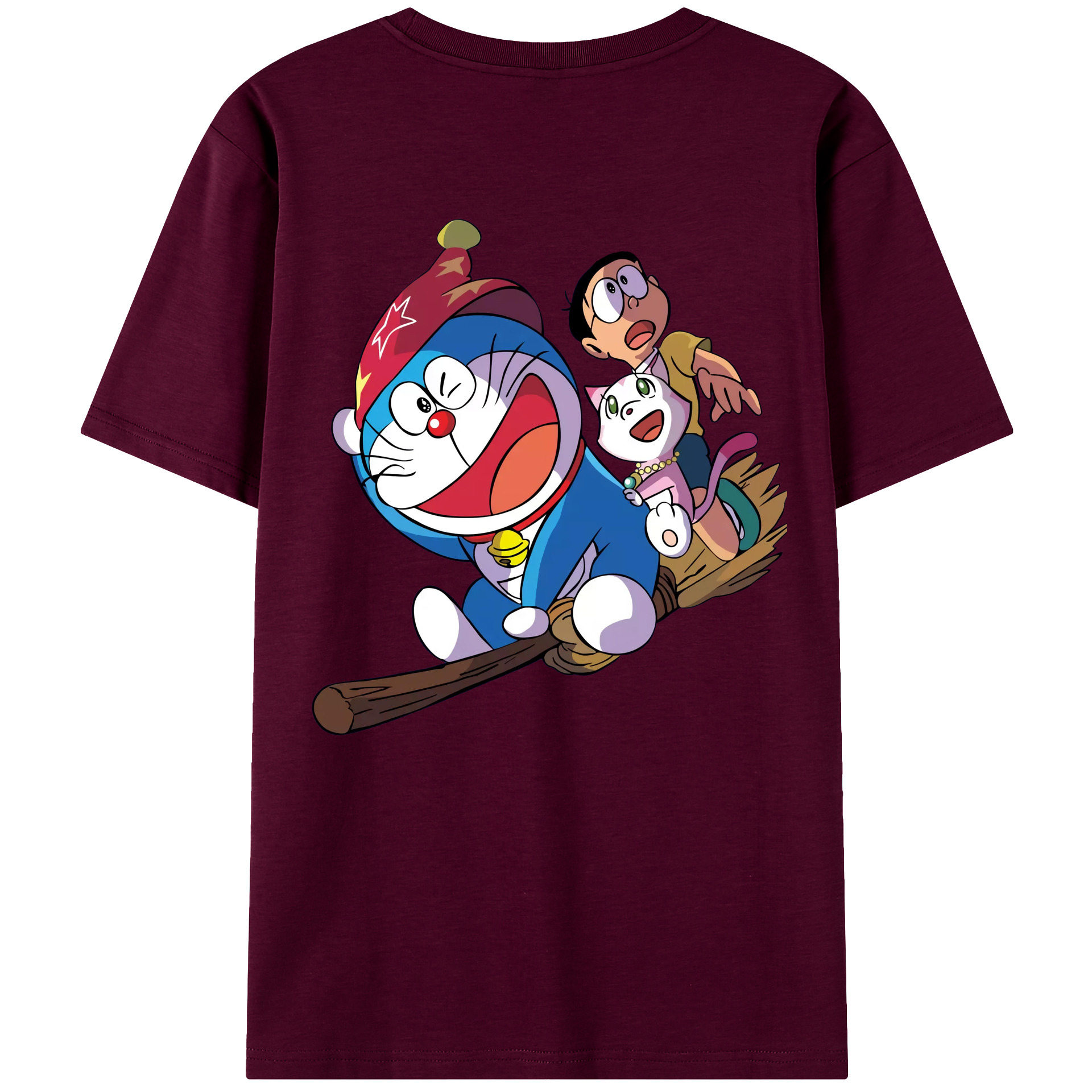 （画像用） ドラえもん Doraemon レディース半袖Tシャツ(バックプリント)